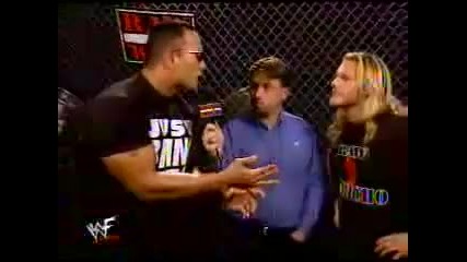 The Rock and Chris Jericho - Funny Segment