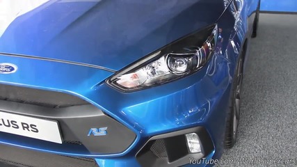 2016 Ford Focus Rs Exhaust Sound! Loud Revs and Drifting with Ken Block!