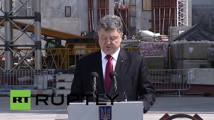 Ukraine: Poroshenko pays tribute to Chernobyl disaster victims