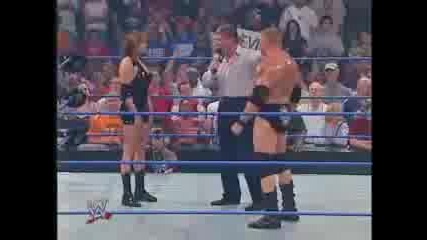 Brock lesner vs stephanie Mcmahon