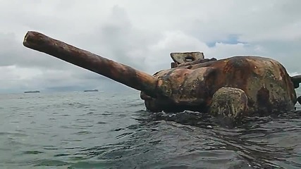 След Втората световна война.. Usmc Wwii M4 Sherman - Saipan