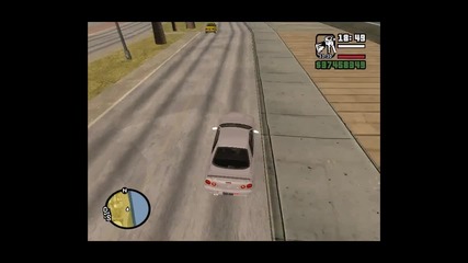 истински звяр-nissan skyline gtr Gta durty mod