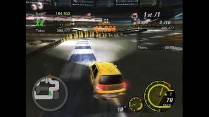 Nfs U2 - Stadium Drift 3 - 1, 477, 000 