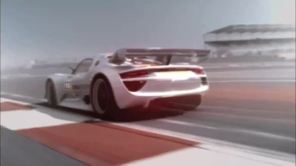 Porsche 918 Rsr Spyder Хибридна спортна кола *hd 720p*