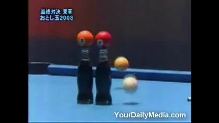 Невероятни трикове на билярд 