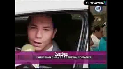 Christopher anda con Rebecca de Alba y Christian estrena romance (cqc) 