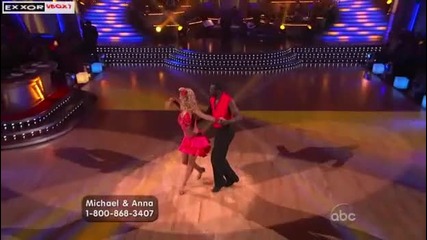 Dancing With The Stars Us - Самба - Michael & Anna 