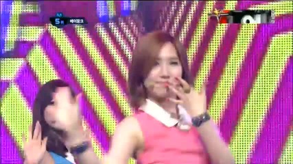 A Pink - Hush @ M!countdown (24.05.2012)