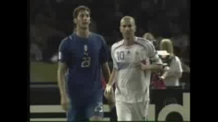 Zidane Hits Materazzi 
