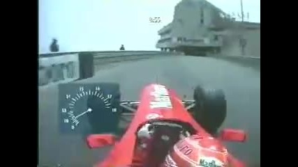 michael schumacher onboard lap Monaco 2000