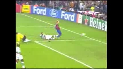 Ronaldinho pass
