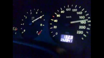 Opel Astra 1.6 16v acceleration