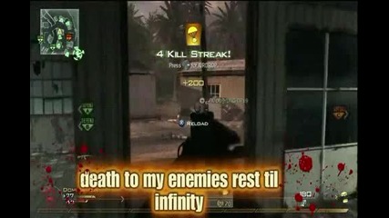 Call of Duty Black Ops song with mw2 video 