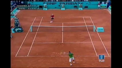 Rafael Nadal vs. Roger Federer 2005 Roland Garros [sf]