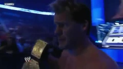 Smackdown 05.03.2010 .. Jericho се опитва да нападне Edge в гръб но получава ??? 