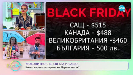 На живо от немския коледен базар - На кафе (22.11.2019)