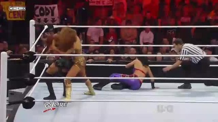 Wwe Raw Melina vs Alicia Fox vs Eve Torres [ N.1 Contenders Match ]