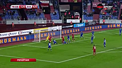Чехия - Азербайджан 0:0 /репортаж/