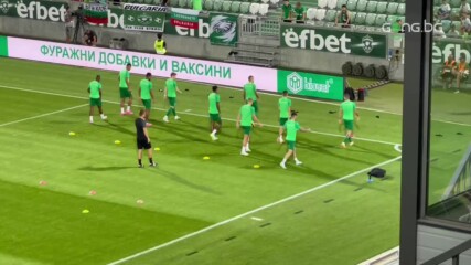 Лудогорец загрява за Астана