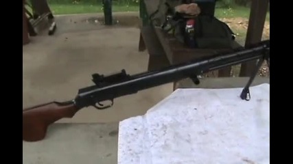 Russian Dp-28 Light Machine Gun