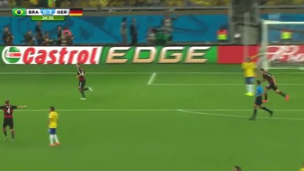 Сп Полуфинал Исторически Разгром! Бразилия - Германия 1:7 (09.07.2014)