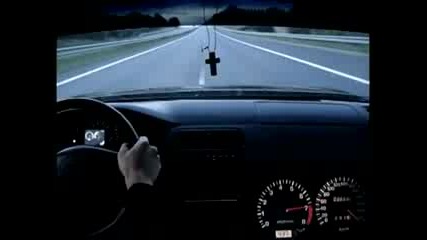 Nissan 200sx S14a top speed test. 281 km h (175 mph) by Gps