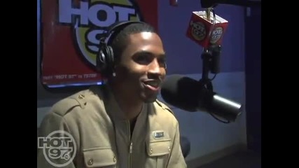 Trey Songz dissing Chris Brown on hot 97