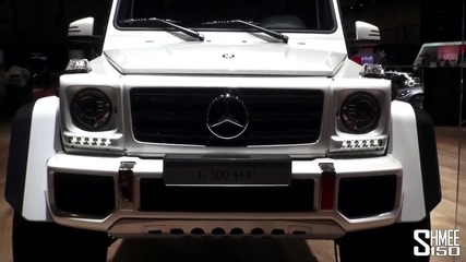 First Look_ Mercedes G500 4x4 Squared - Geneva 2015