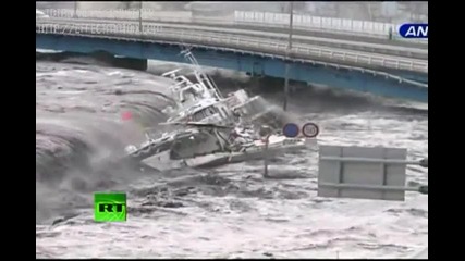 Цунамито в Япония!ужас!