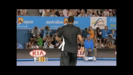 Nadal - Tsonga amazing 