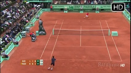 Nadal vs Djokovic - Roland Garros 2012 - Part 2