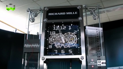 Милионерският бранд Richard Mille - Изобретяването на мащабен часовник!