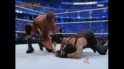 Wrestlemania 27 Triple H vs Undertaker No Holds Barred Part 4 5 (hq) 