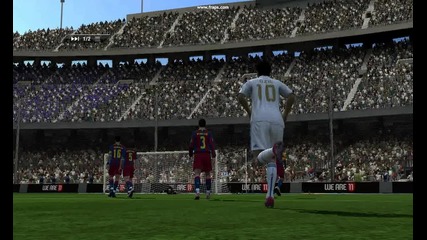 Real M - Barcelona ! Perfect Free Kick