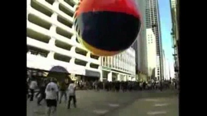Massive Beach Ball In The City