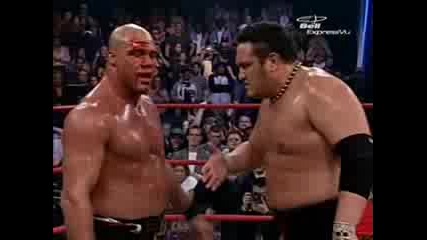 TNA Кърт Енгъл Срещу Самоа Джо - Мач Първи (Genesis 2006)