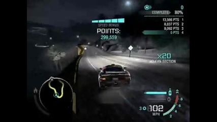 Nfs Carbon Drift World Record by ukraina 