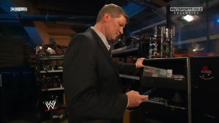 Smackdown 09/30/11 - Triple H & John Laurinaitis Backstage Segment