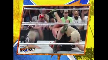 Brock Lesnar wins the Wwe World Heavyweight Campionship - Wwe Summerslam 2014