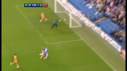 Chelsea 1 - 0 Porto - Anelka