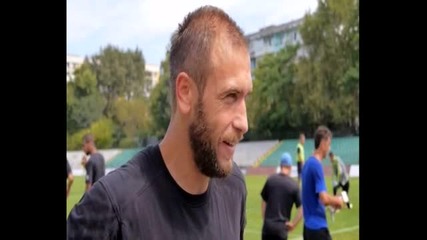 ВИДЕО: Михаил Венков преди мача за Суперкупата с Лудогорец