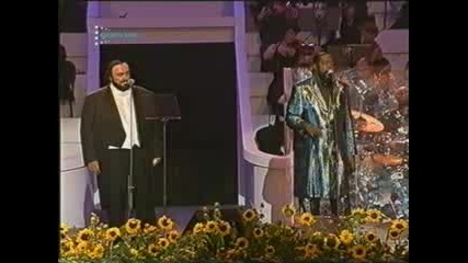 Barry White & Luciano Pavarotti