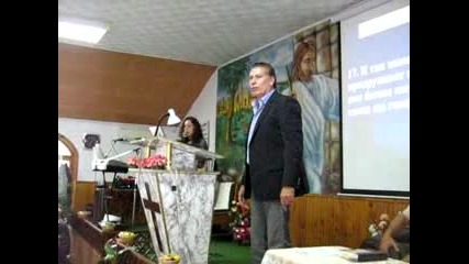 Служение на пастор Хосе Гарсия в църква "съживление" гр.златица - част 2