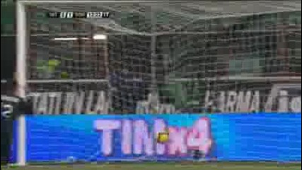 Inter 1 - 1 Roma (serie A 8.11.09) [hq]