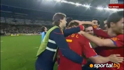Испания е на финал Германия 0 : 1 Испания
