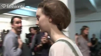 Marni Hair & Makeup Backstage - Milan Fashion Week Spring 2012 Mfw
