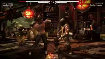 Mortal Kombat X - Johnny Cage vs Scorpion