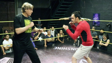 William Regal scouts WWE prospects in Chile