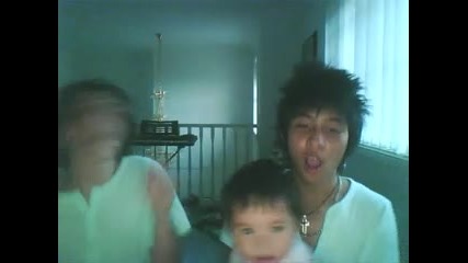 2 asians and a arab Boom Boom Boom
