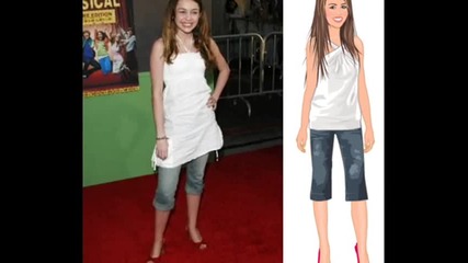 Miley Cyrus In Stardoll